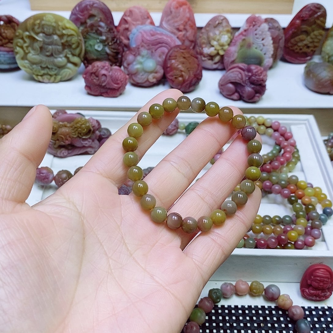 玛瑙/玉髓盐源玛瑙未镶嵌