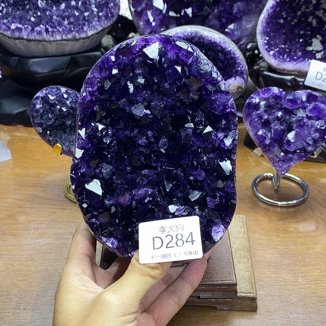 未镶嵌紫晶大型摆件（非配饰）