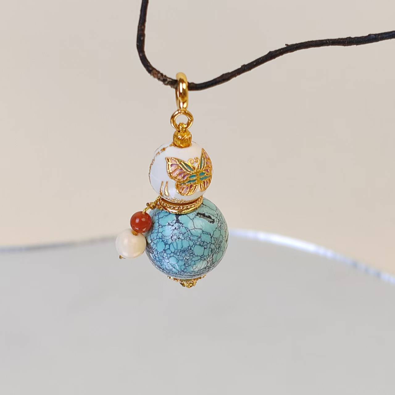 宠粉福利 原矿松小葫芦吊坠