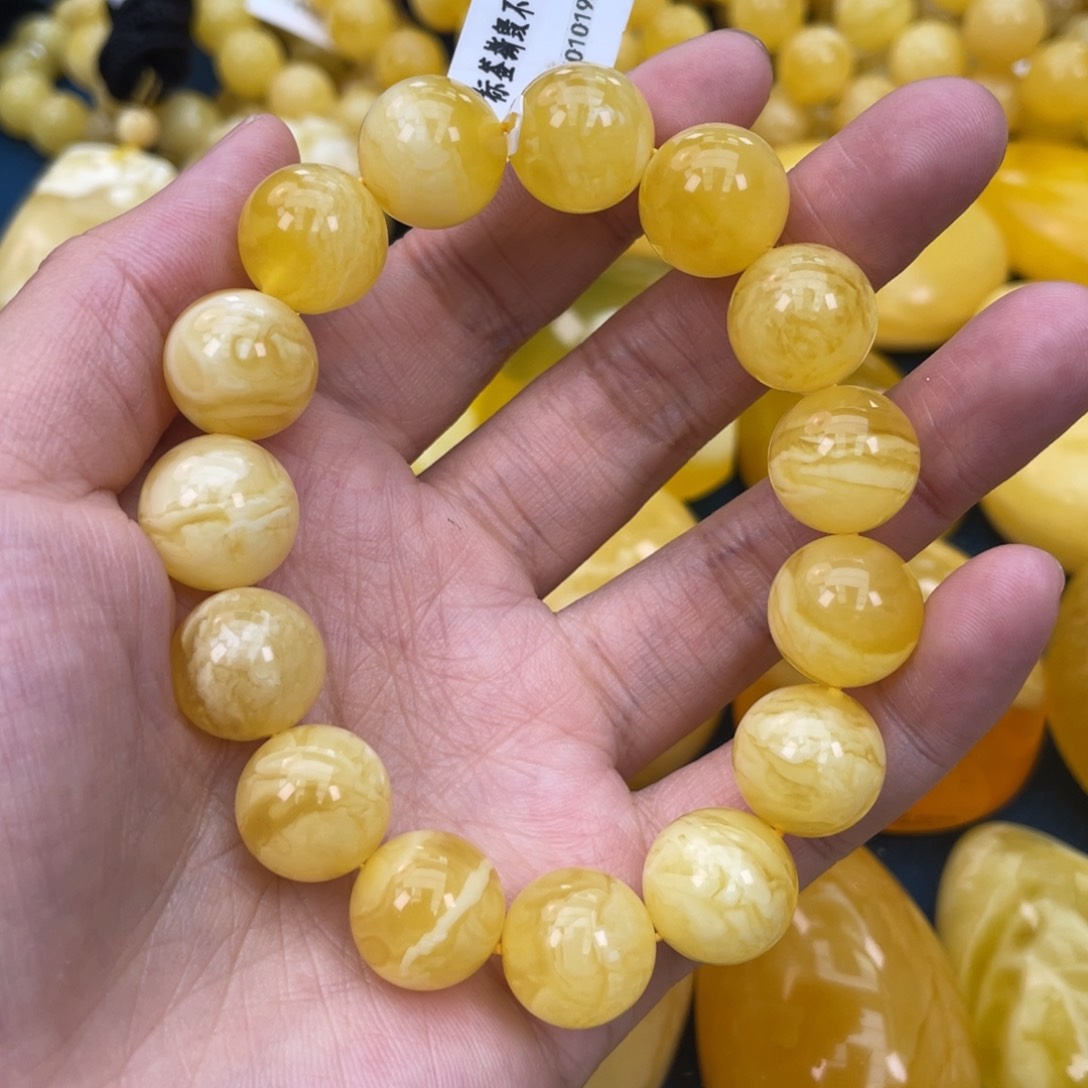 琥珀裸石未镶嵌琥珀蜜蜡w 328
