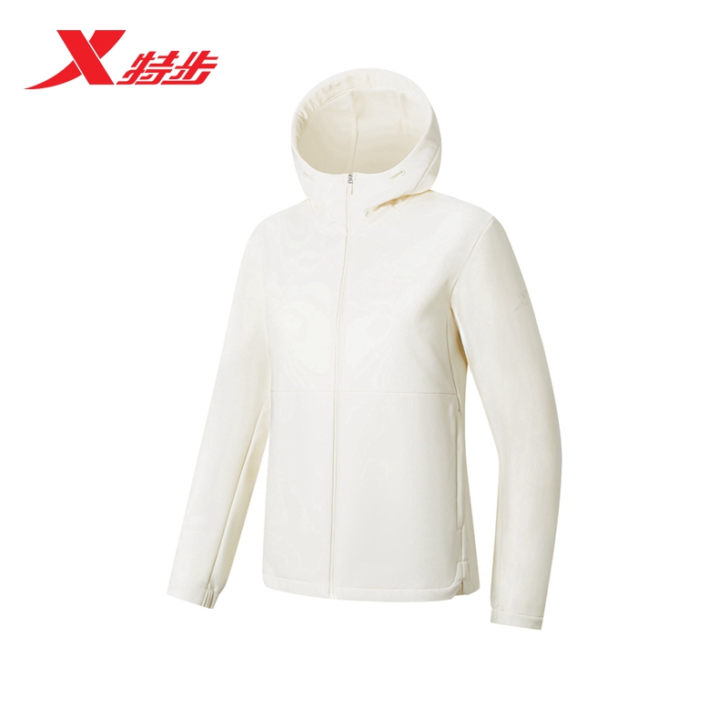 XTEP/特步运动针织户外休闲秋冬女大众跑保暖外套974128160083