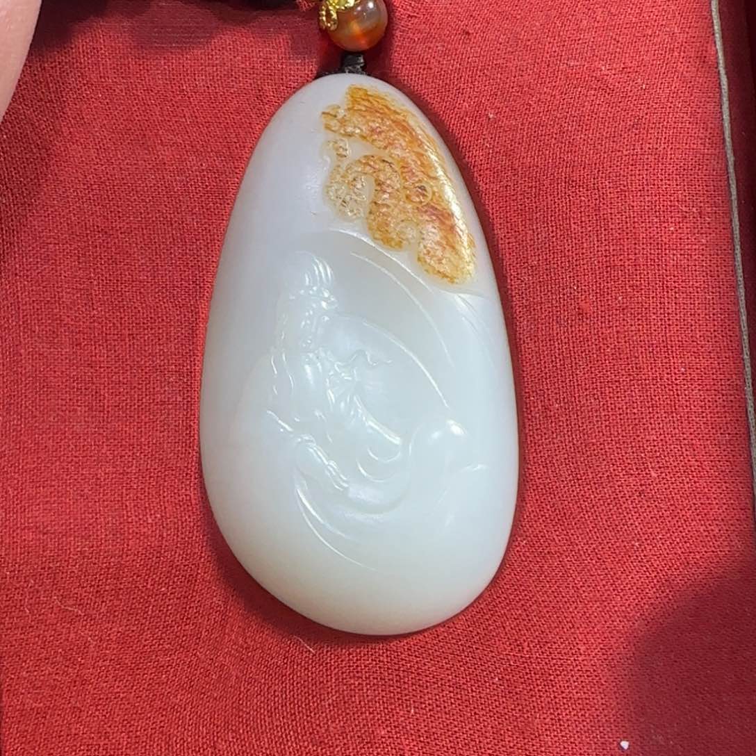 和田玉挂件未镶嵌