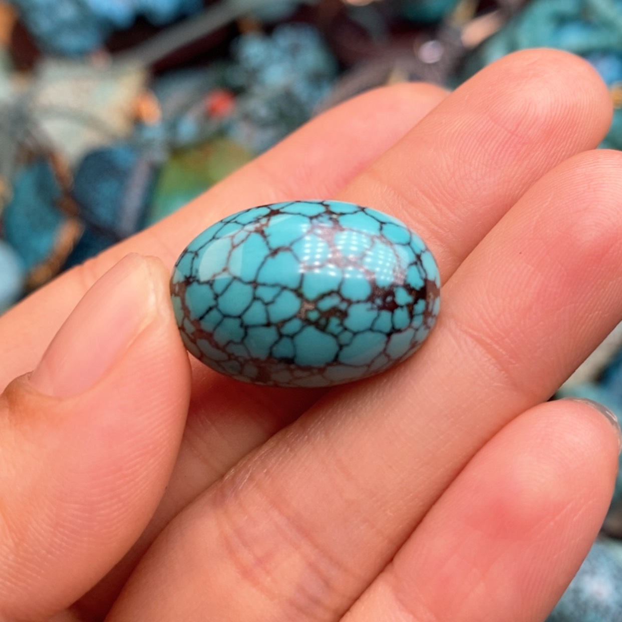 【闪购商品】绿松石珠宝半成品未镶嵌