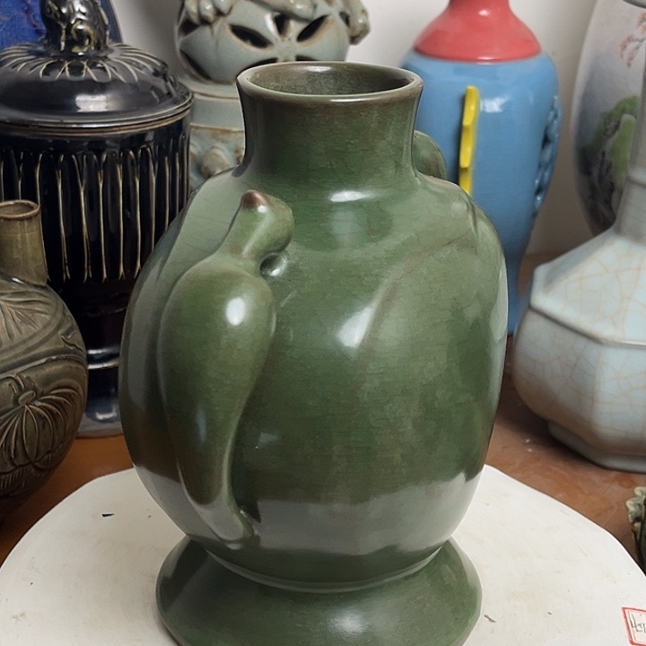 英***柏紫砂茶叶盒瓷器瓷器瓷器