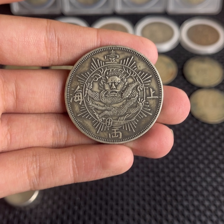 金属大头龙洋船洋工艺品