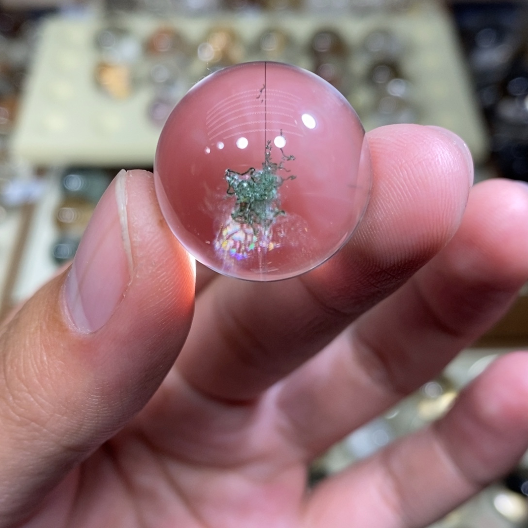 水晶未镶嵌珠宝半成品22.2m