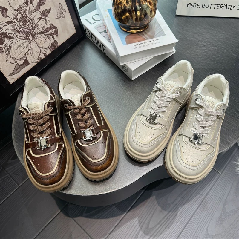 【迪拉呀专属】百搭新款时尚平底休闲板鞋-SG22