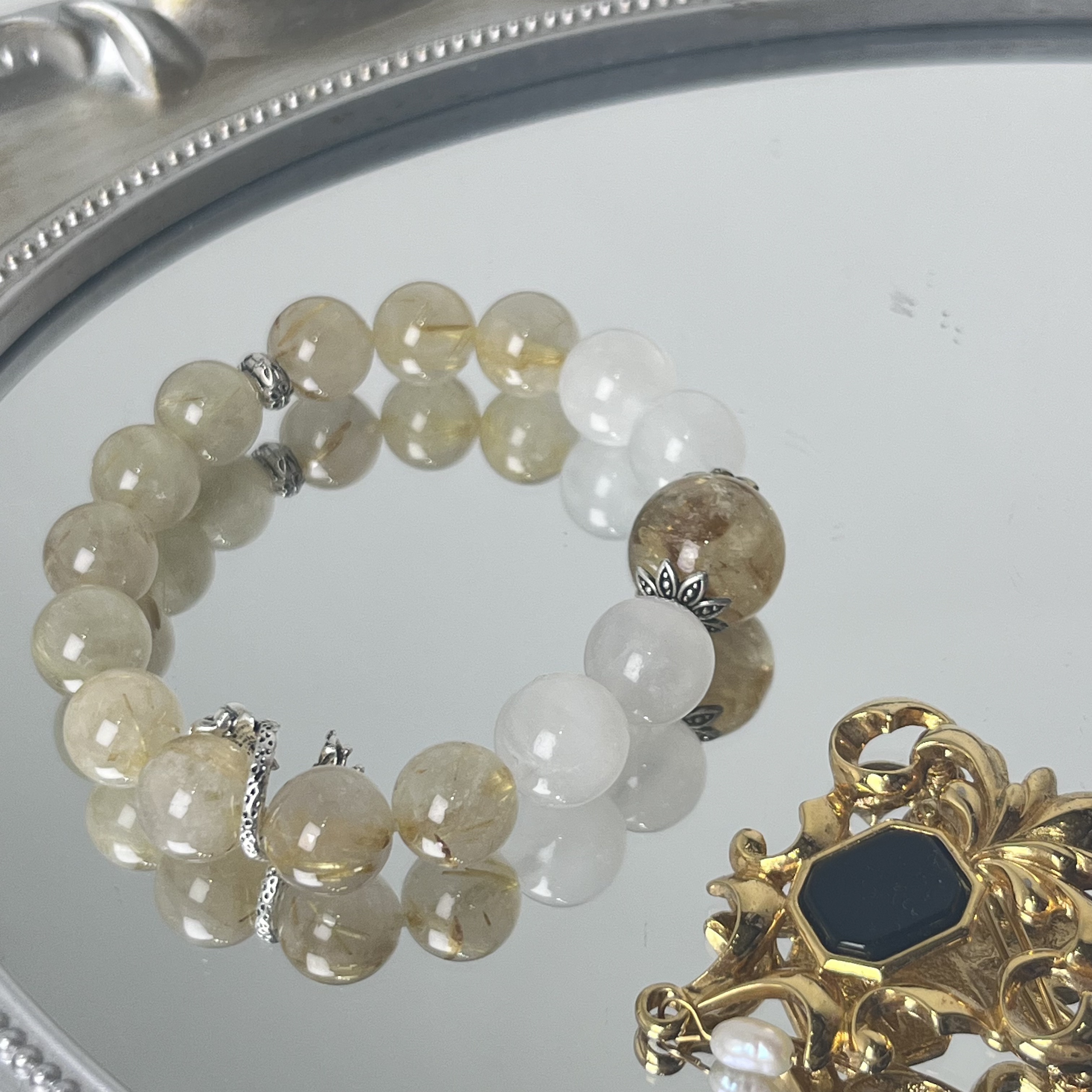 哇哦3082 天然水晶手串