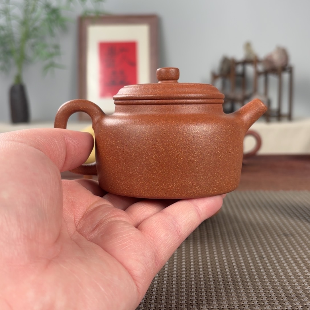 紫砂茶壶黄龙山原矿紫砂壶200