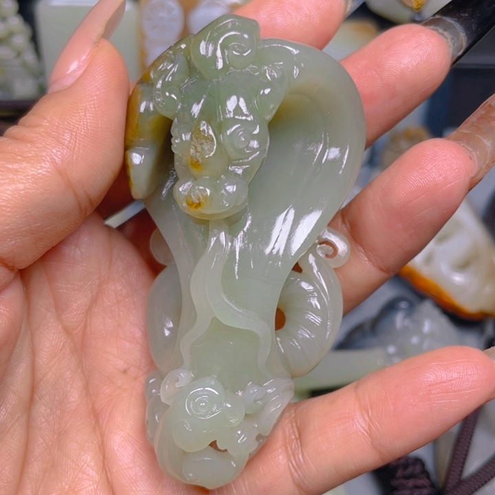 和田玉挂件未镶嵌