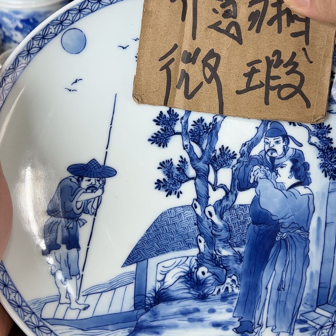 瓷片景德镇全手工手绘陶瓷