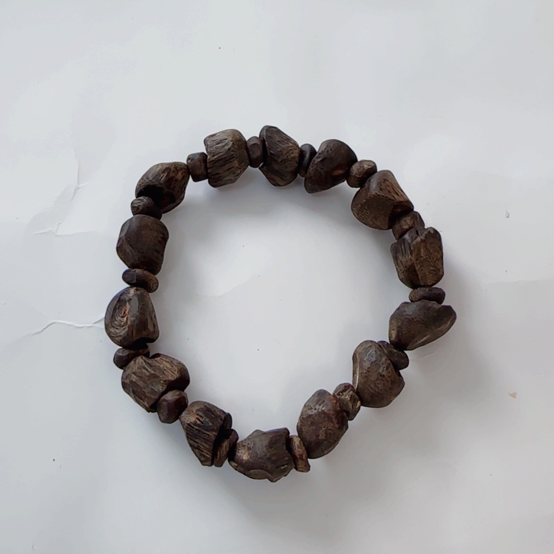 沉香木手串奇楠瘤疤单圈15.9g