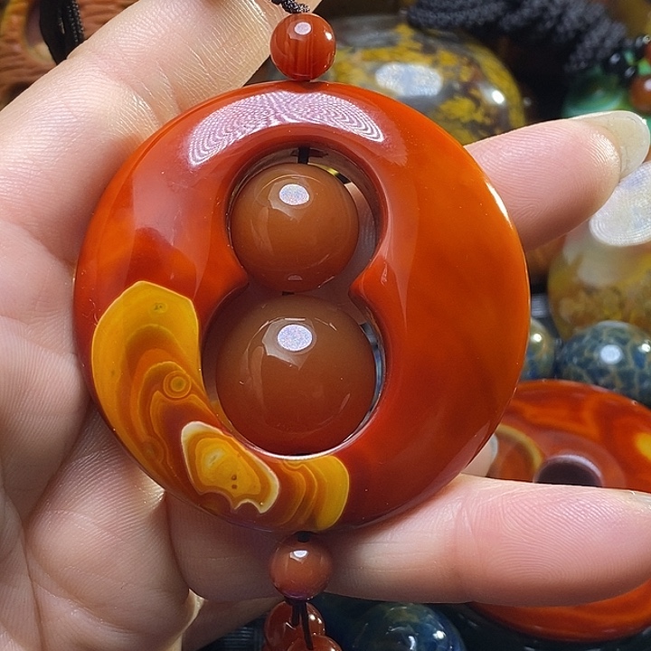 玛瑙/玉髓未镶嵌颈饰