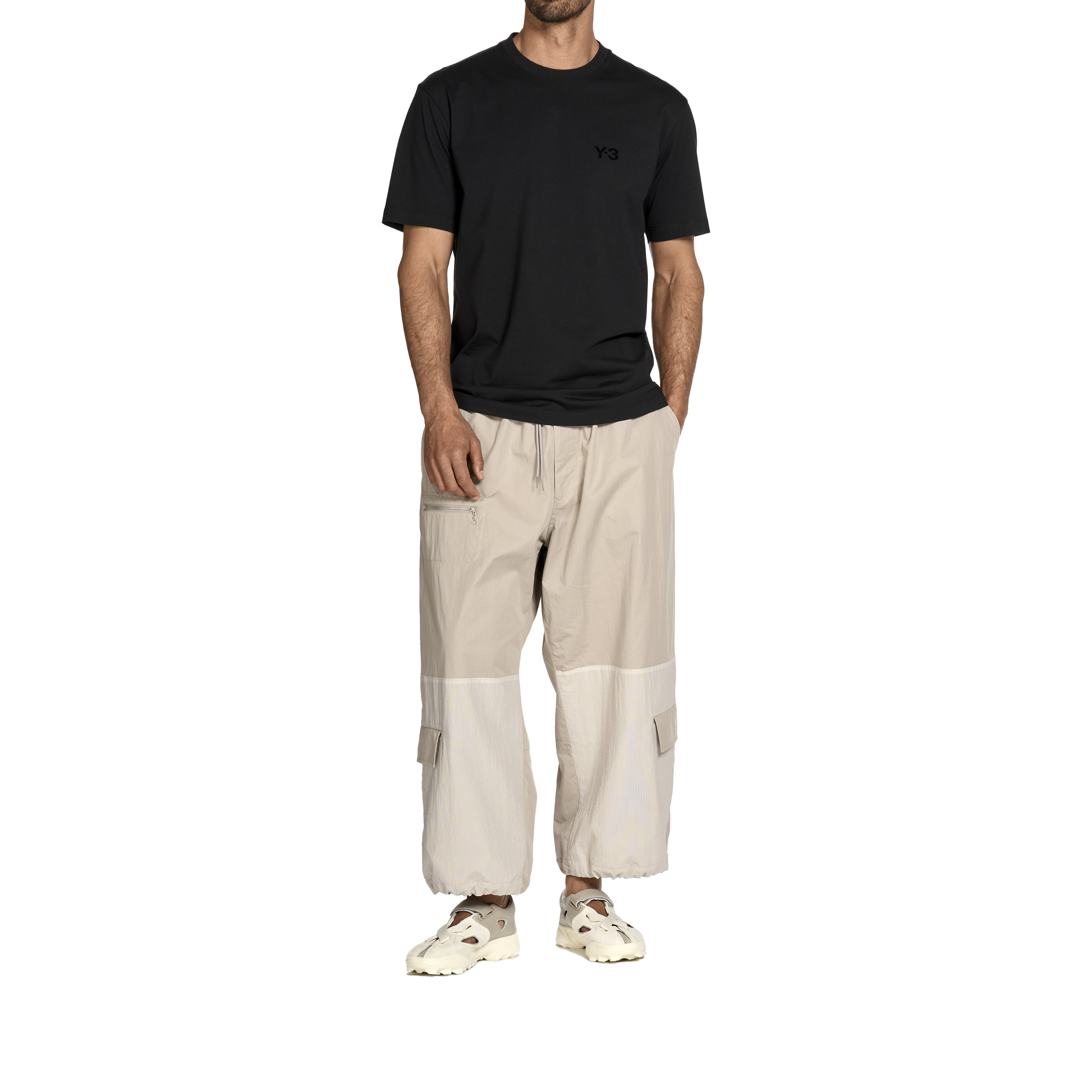Y-3/Y-3（55-KQ9783）黑色基础款宽松圆领显瘦潮流休闲百搭短袖T恤