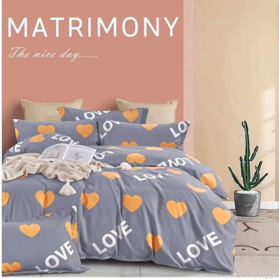 被套秋冬款纯棉斜纹加厚加密  柔软 舒适 亲肤 被套 【爱心】灰