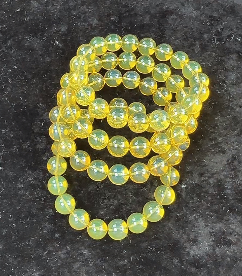 【齐福珠宝】6/28-/10mm特级墨西哥7A蓝精灵单圈（多样性发其一）