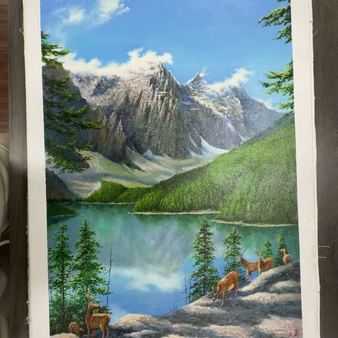 油画馨*轩加油加油努力加油努力