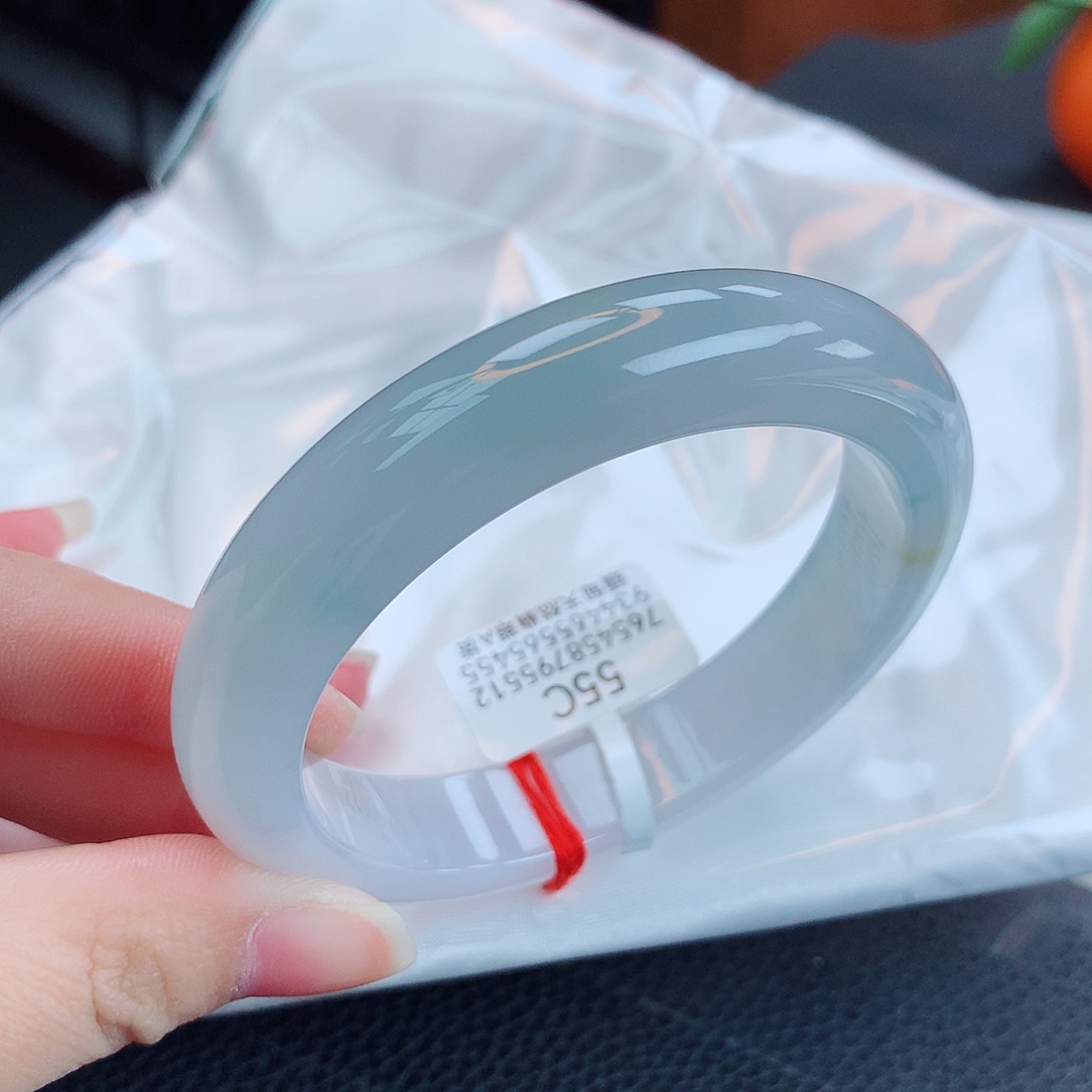 翡翠手镯未镶嵌缅甸天然翡翠A货