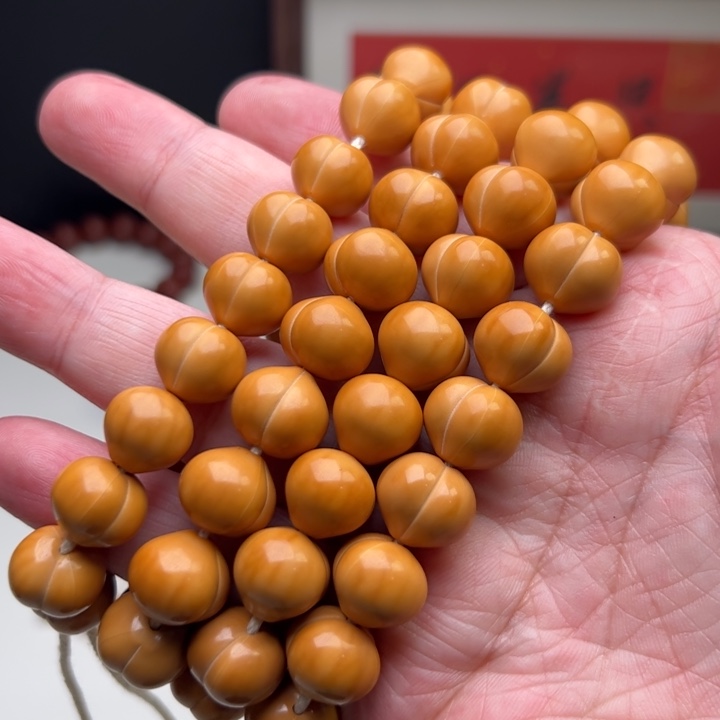 手串猴头核桃全品亮面屁桃尺寸15