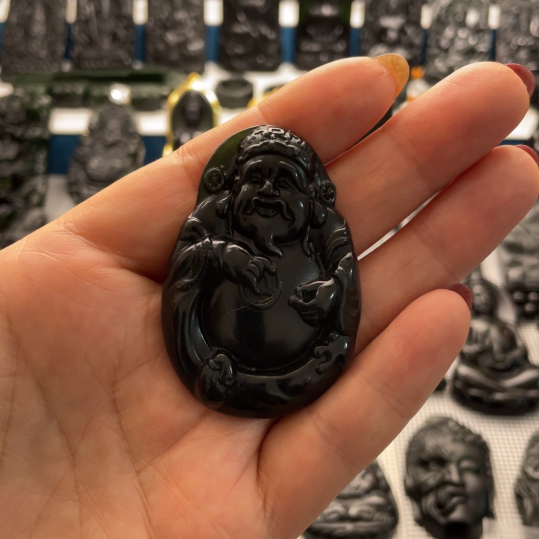 蛇纹石玉吊坠未镶嵌顺*丶