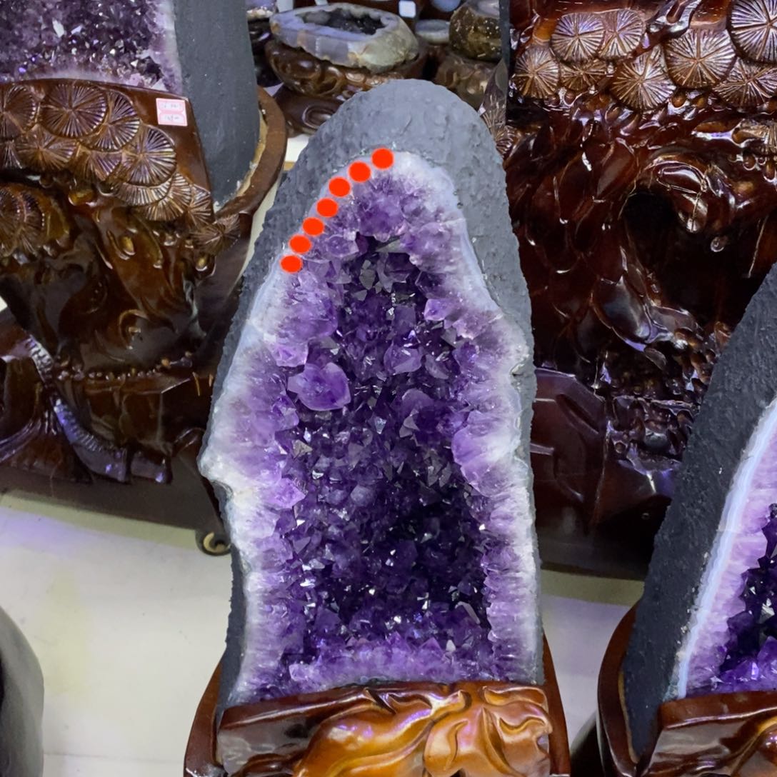 水晶摆件婷未镶嵌