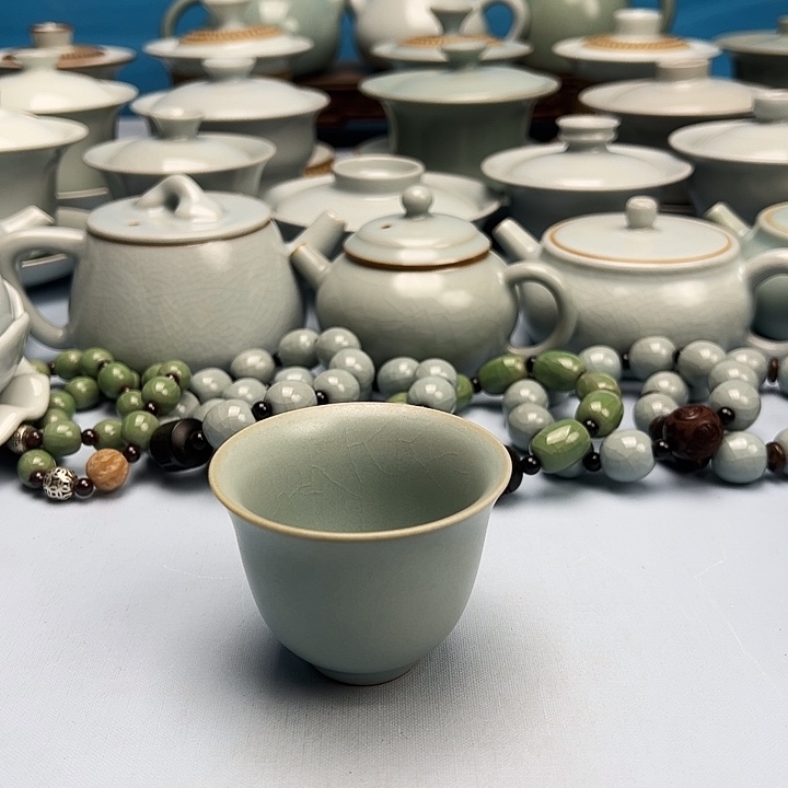 杯仿古釉铃铛杯原矿原釉原产地
