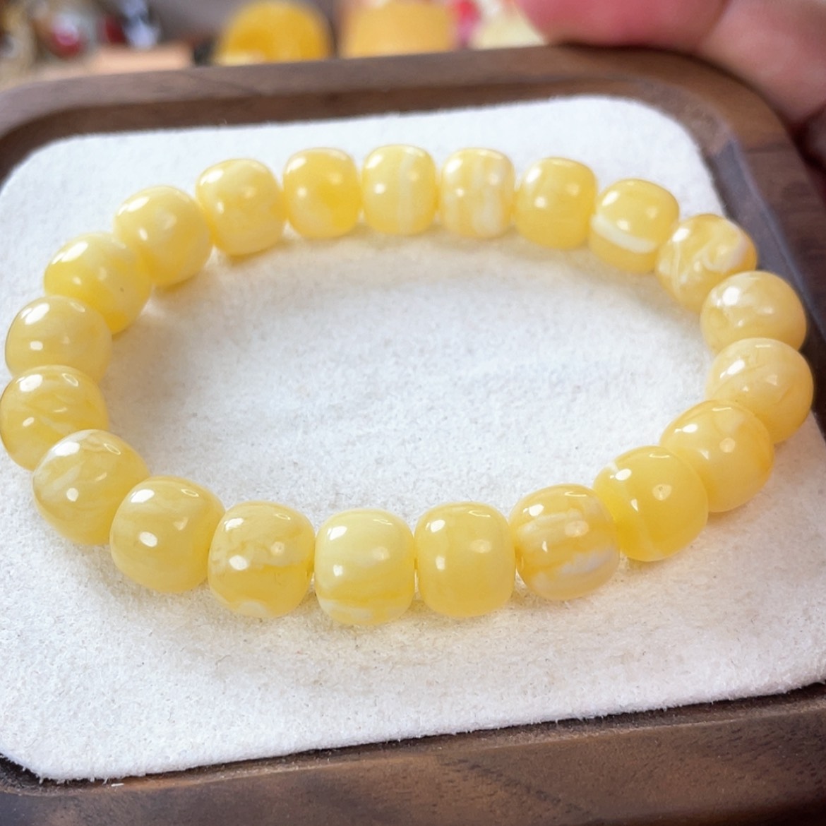 【闪购商品】蜜蜡手串未镶嵌后****瑞天然