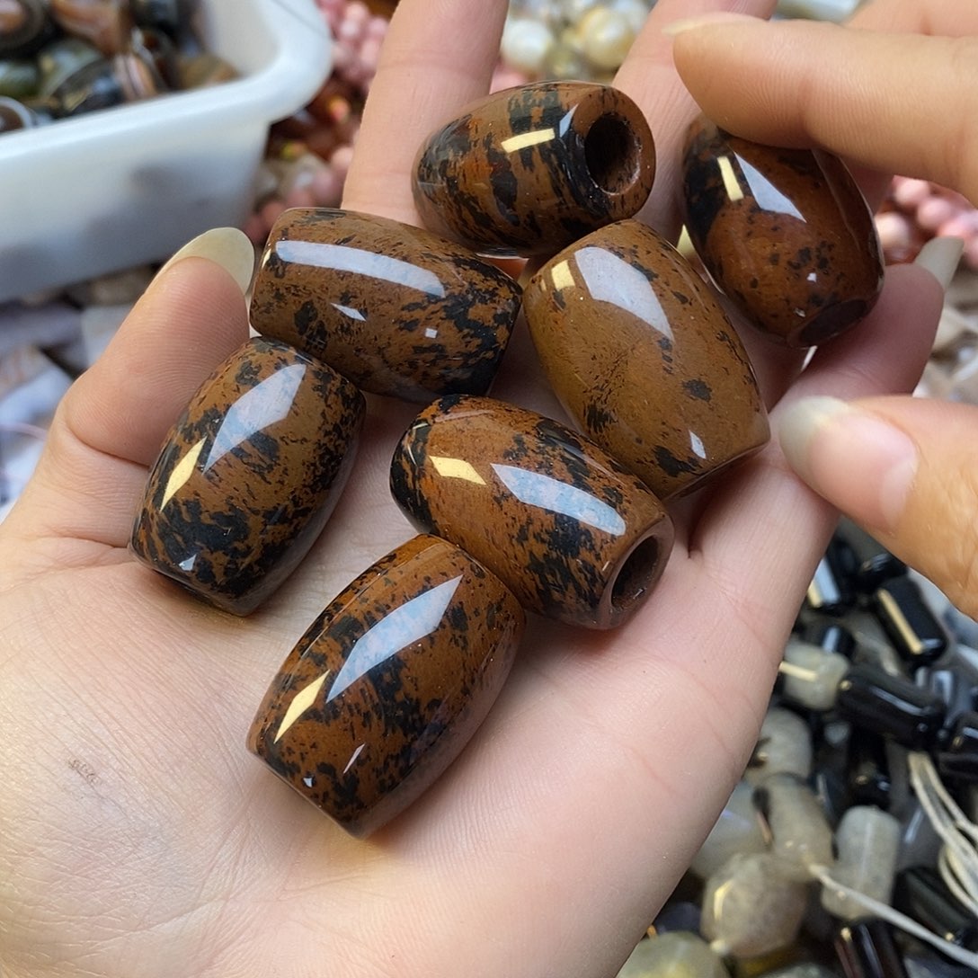 玛瑙/玉髓未镶嵌珠宝半成品随机一颗装