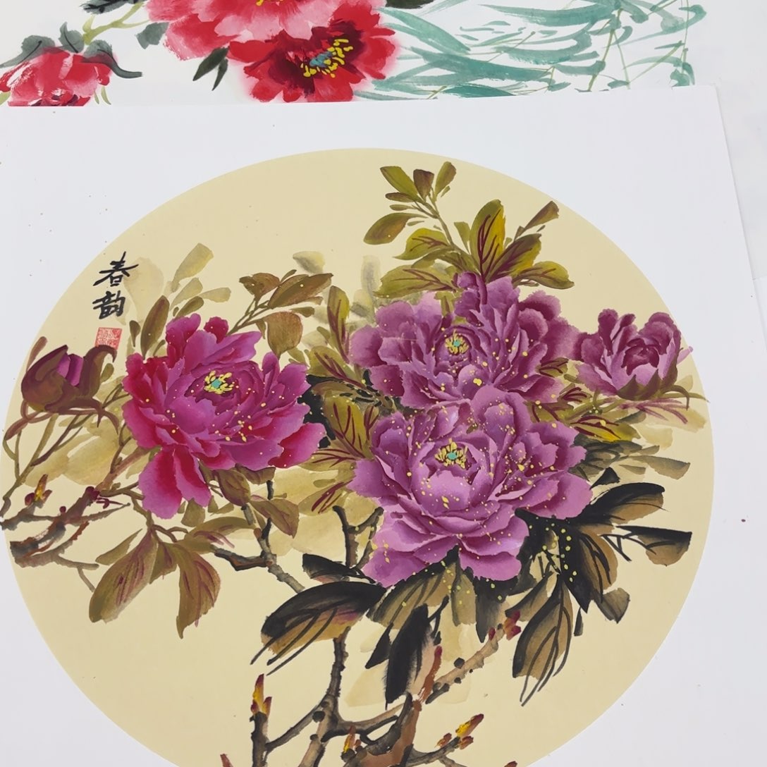 国画李李希欣主播