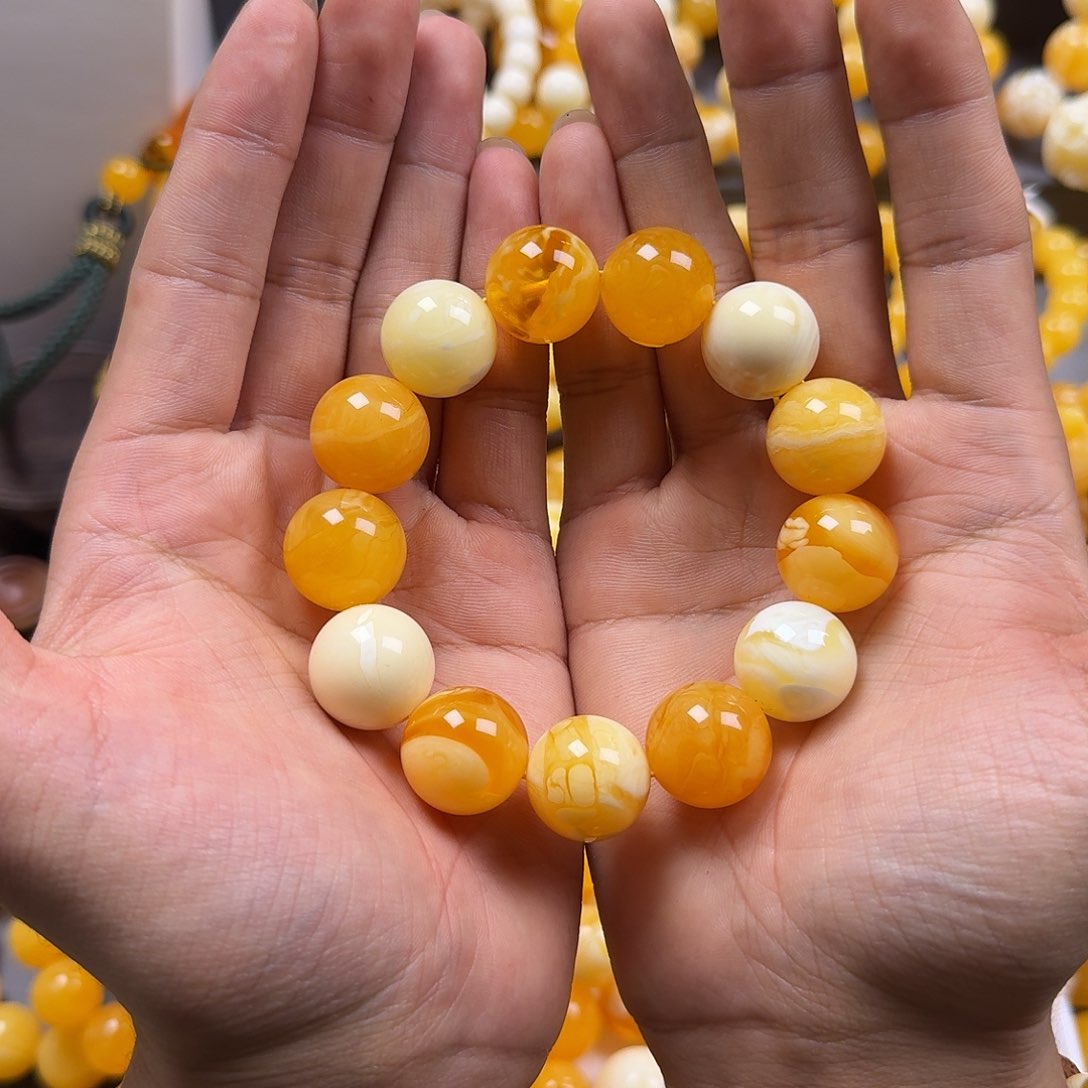 蜜蜡珠宝奇石未镶嵌18mm