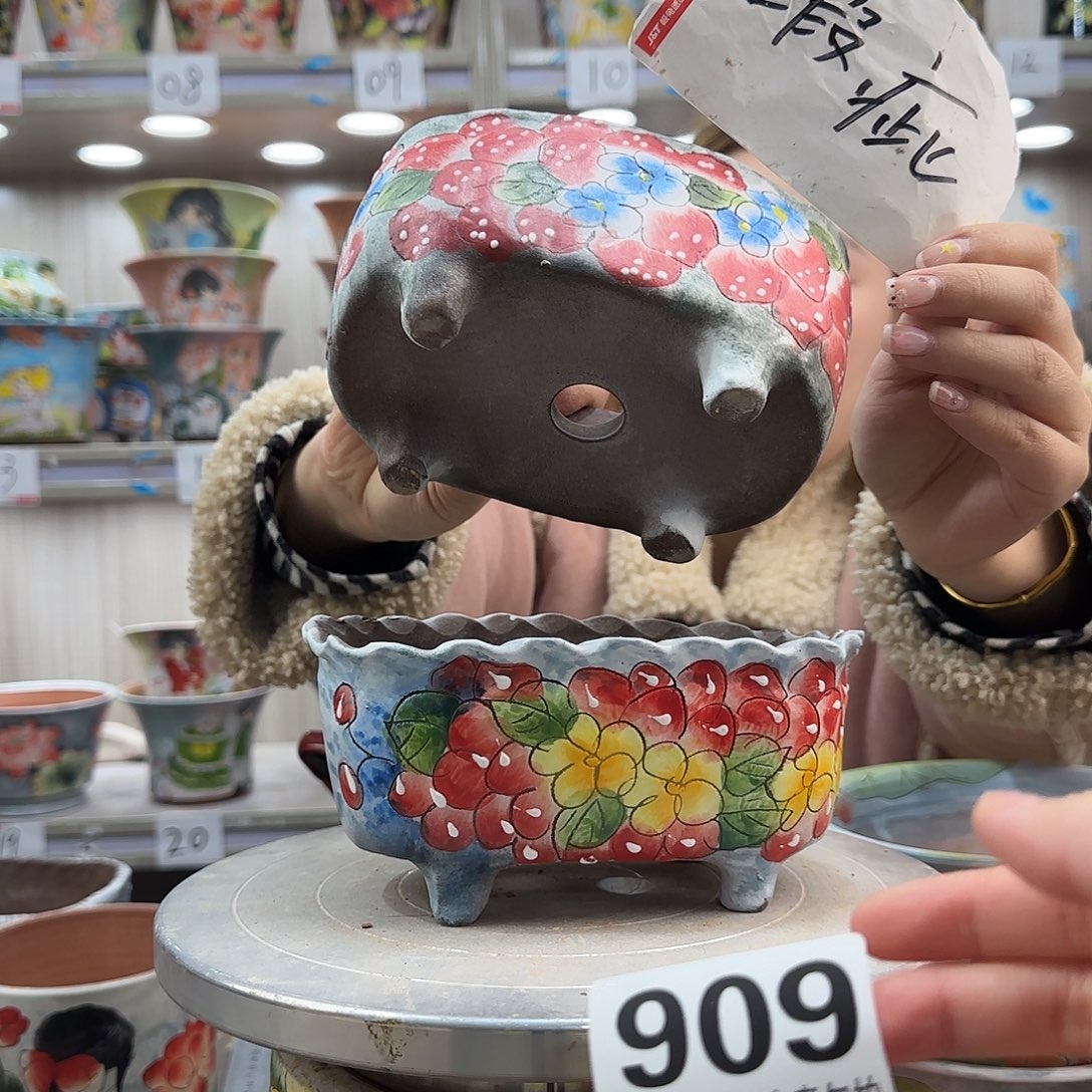 陶摆件瑕疵瑕疵909