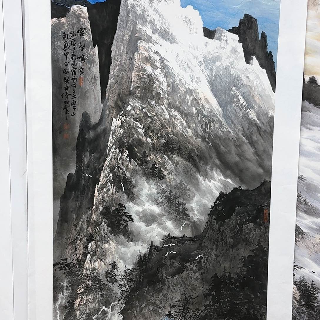 国画P*n黎俸禄老师作品