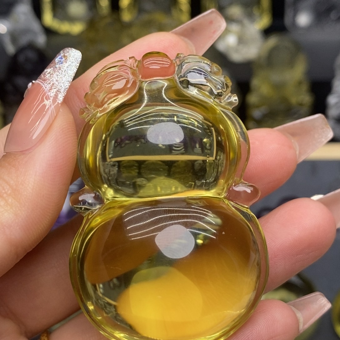 水晶未镶嵌颈饰葫芦