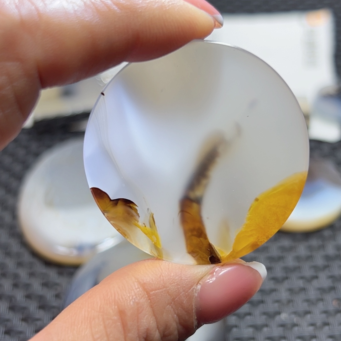 玛瑙/玉髓珠宝半成品钛钢