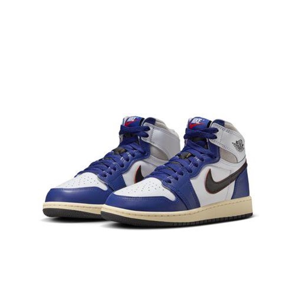NIKE 官方正品AJ1GS海军蓝高帮OG休闲鞋FD1437-100