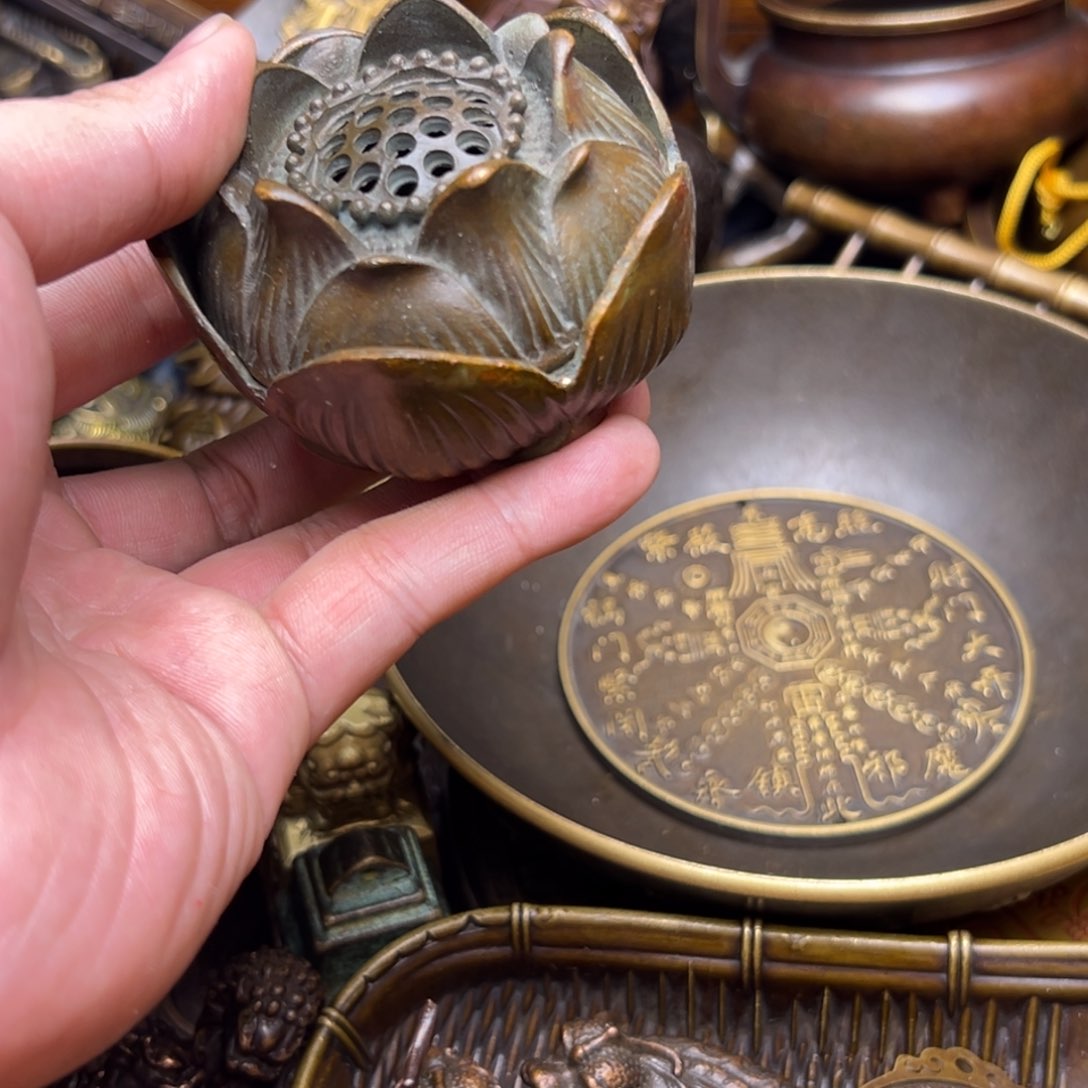 精美铜器，点击下单