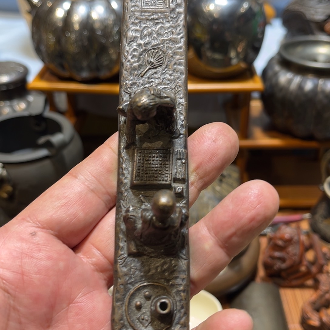 铜中古工艺品摆件