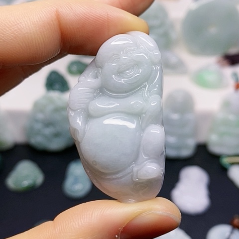 翡翠颈饰未镶嵌吊坠