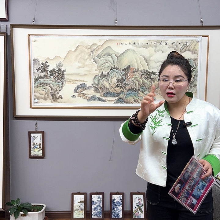 国画中美老师国画作品