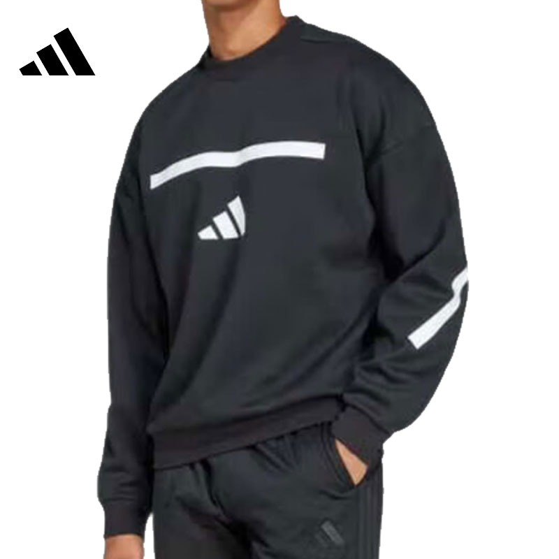 adidas阿迪达斯男子M Z.N.E. CRW针织无帽卫衣JD5982