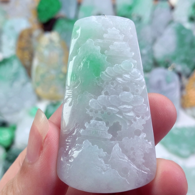【闪购商品】翡翠未镶嵌吊坠(不含链)