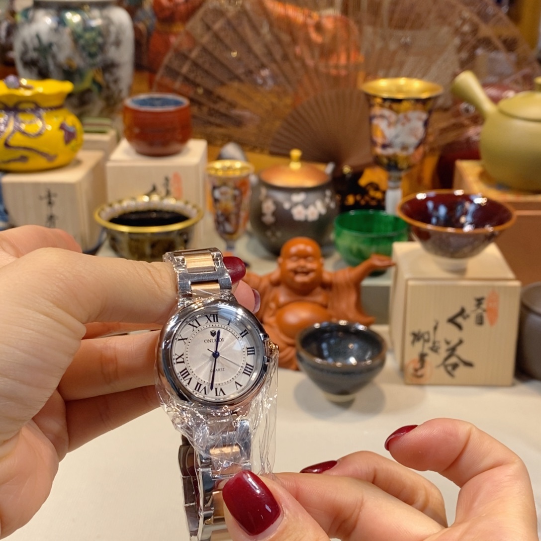 精钢小牛皮（革）精钢石英机芯