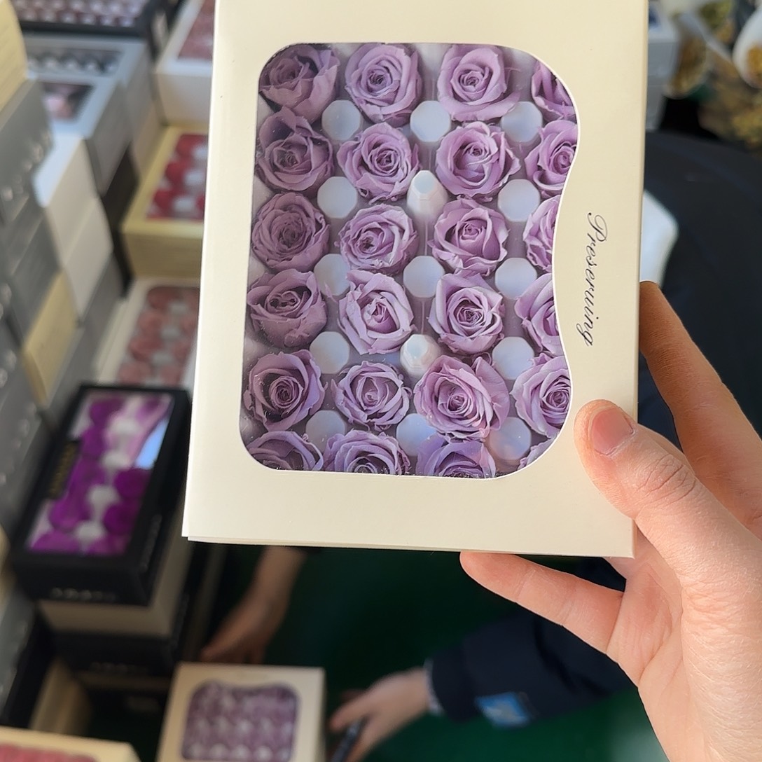 K117号浅紫色24朵小花头