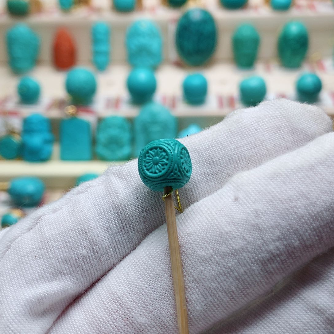 绿松石珠宝奇石未镶嵌