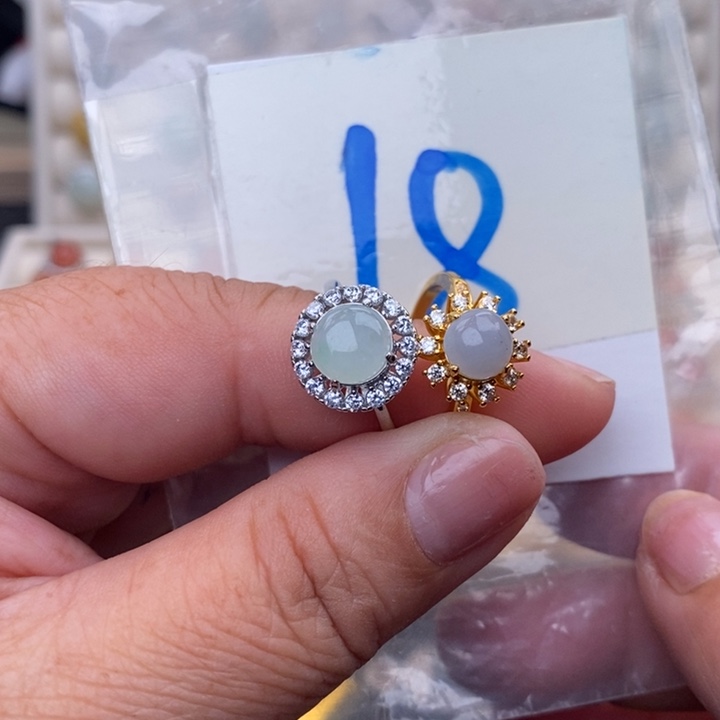 未镶嵌戒指翡翠缅甸