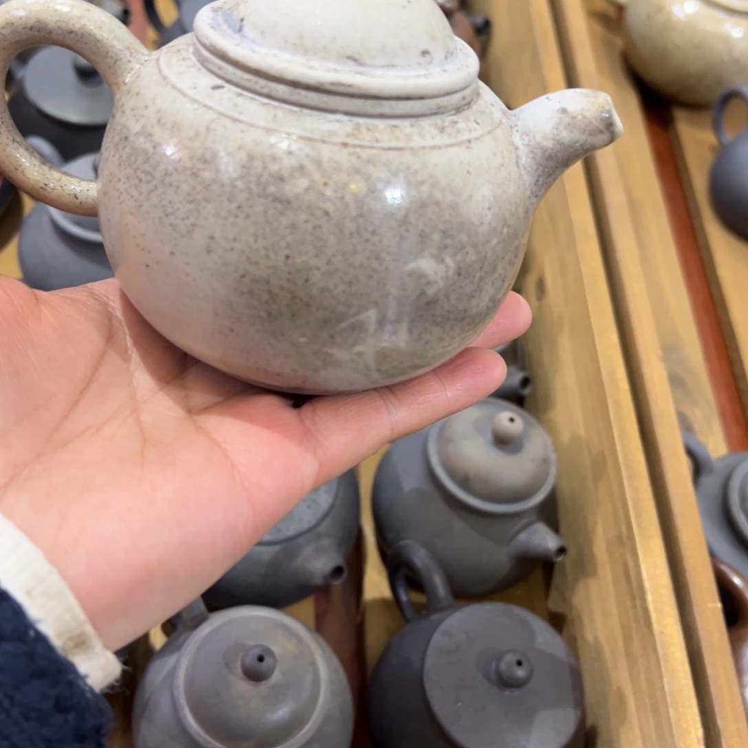 贵台龙窑柴烧茶壶143