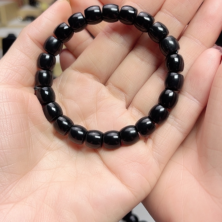 和田玉手链未镶嵌卡9直切高羊脂