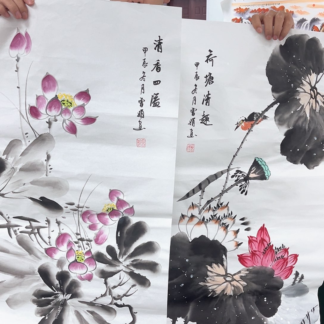 国画宣纸国画纯手绘作品