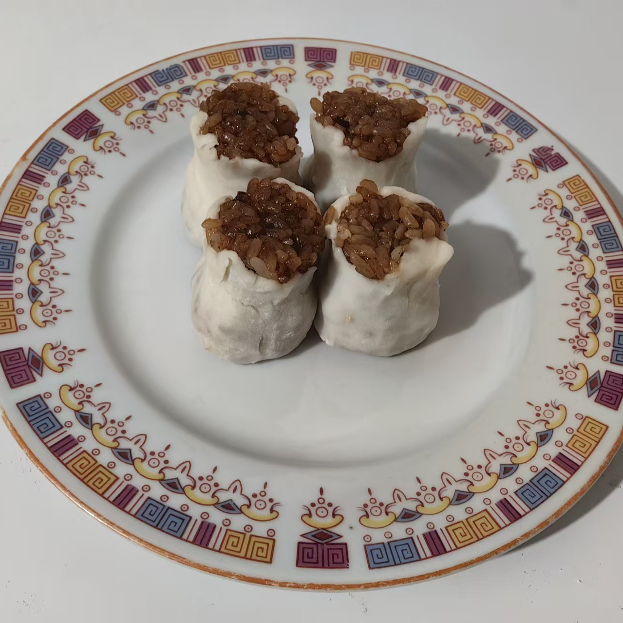 玉山特色纯手工包制烧卖