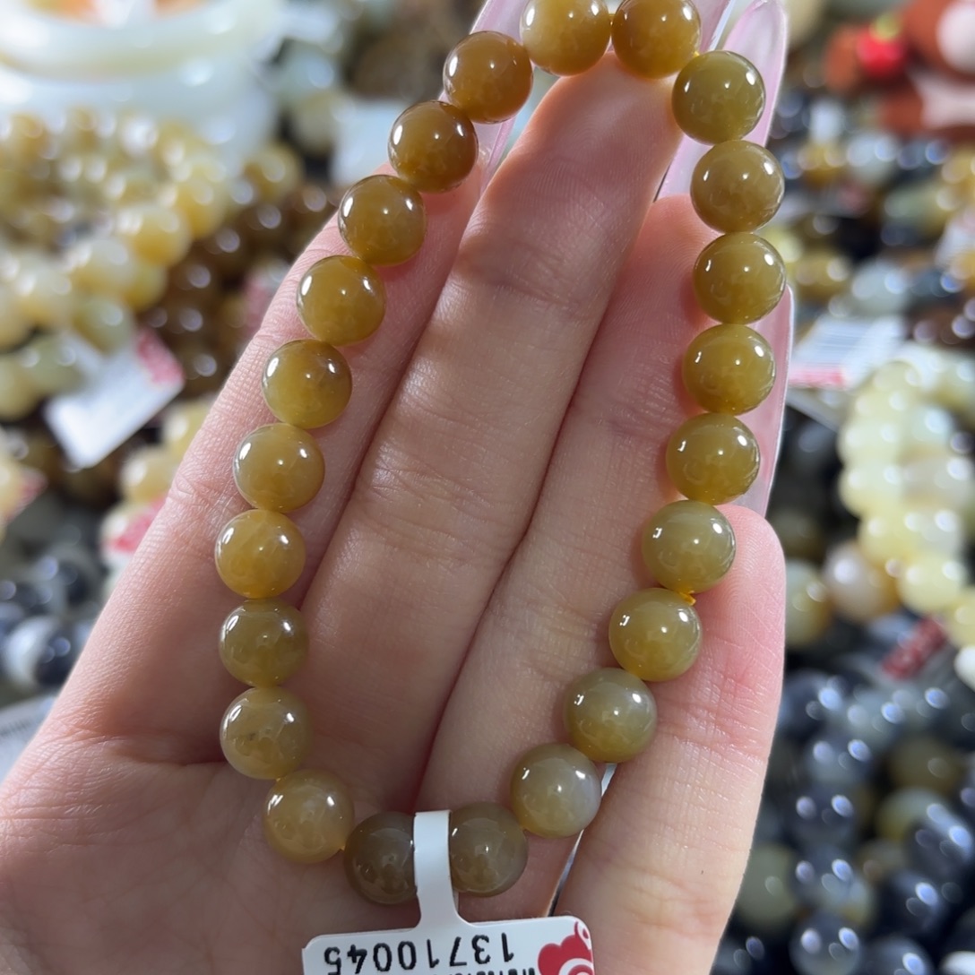 和田玉未镶嵌手链278